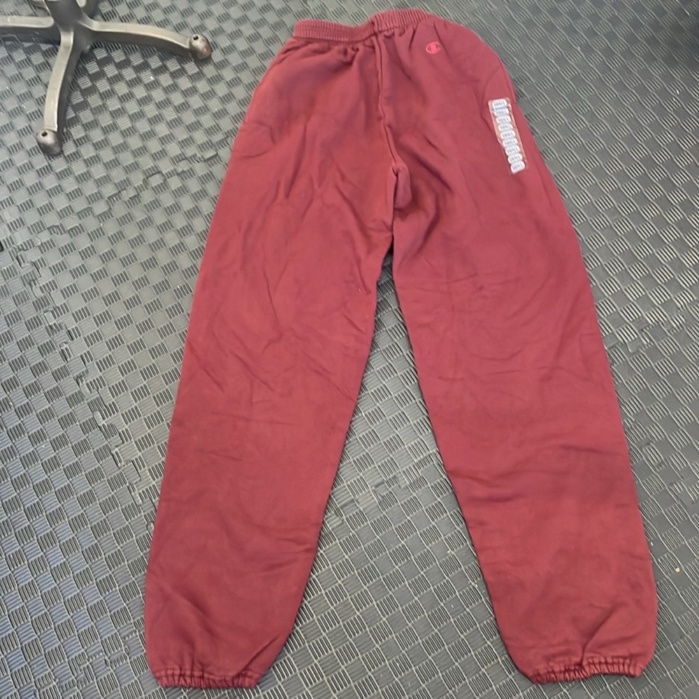 Champion maroon sweatpants size small. unisex - Picture 6 of 11